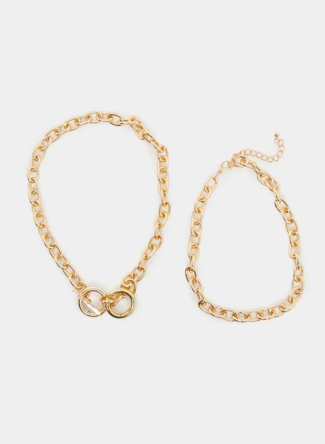 Styli Pack of 2 - Gold Chain Necklace